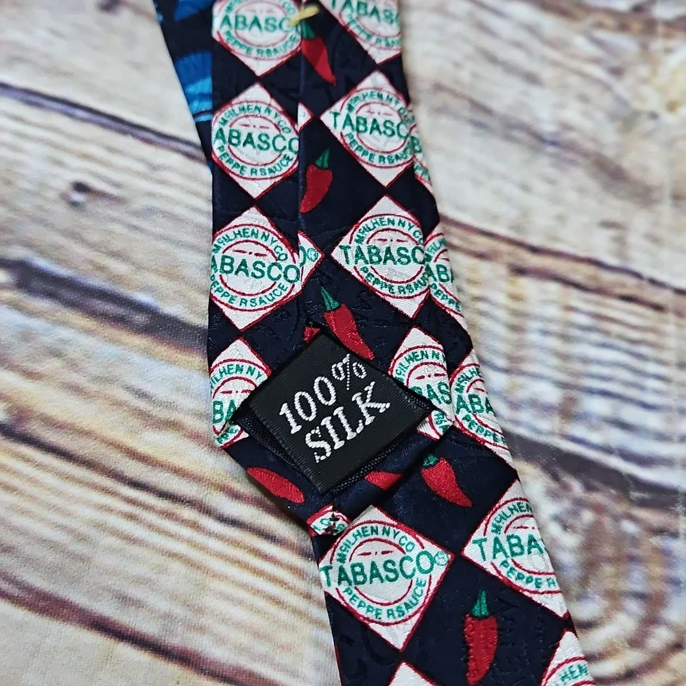 Tabasco Fish Neck Tie‎ Necktie 4